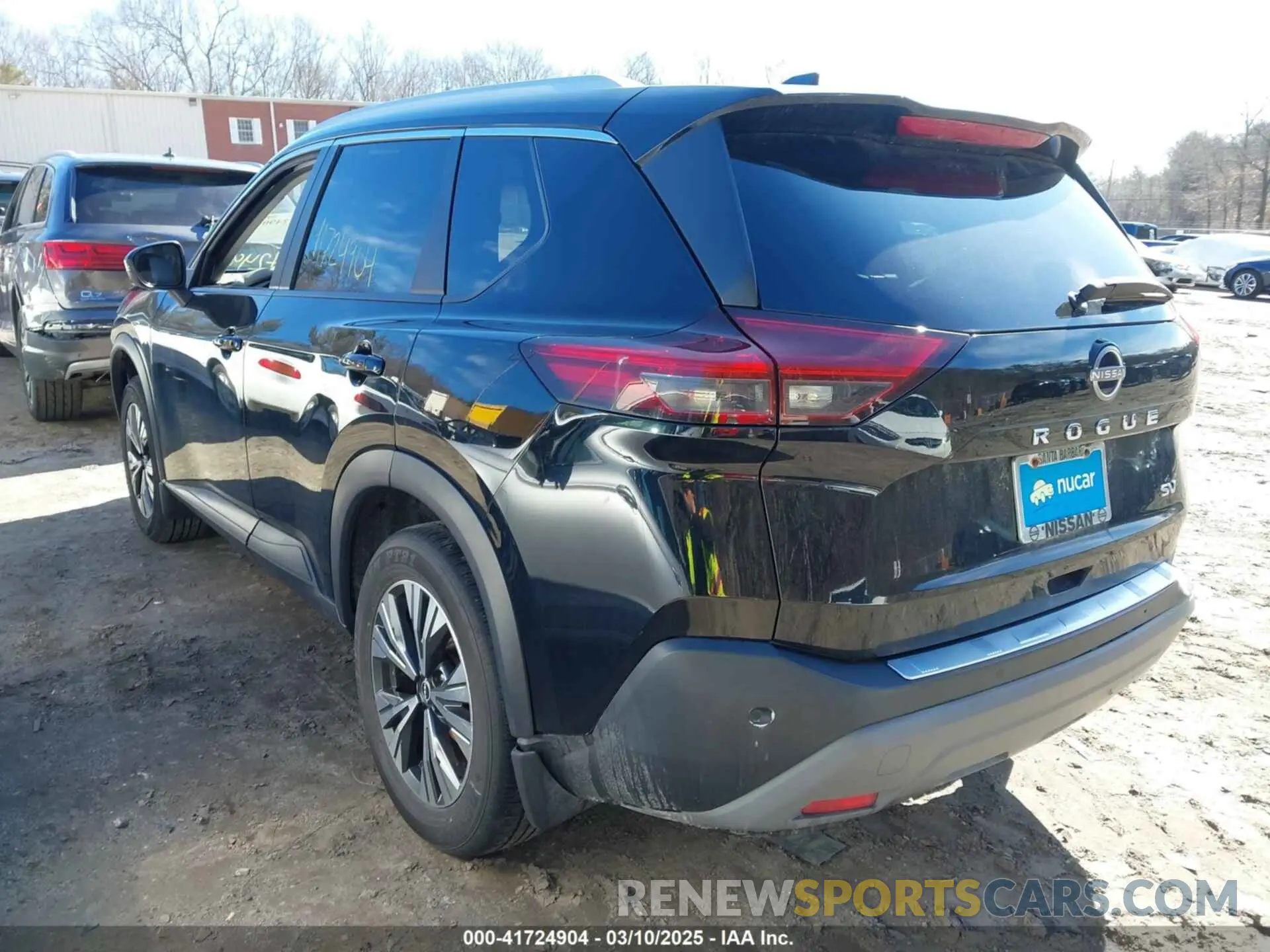 3 fotografías del automóvil dañado JN8BT3BA7NW041516 NISSAN ROGUE 2022