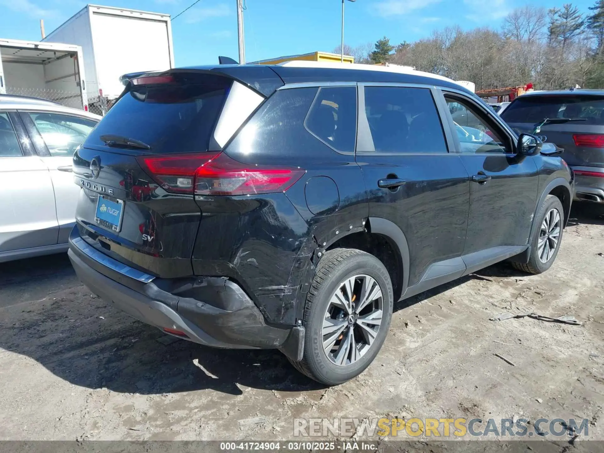 4 fotografías del automóvil dañado JN8BT3BA7NW041516 NISSAN ROGUE 2022