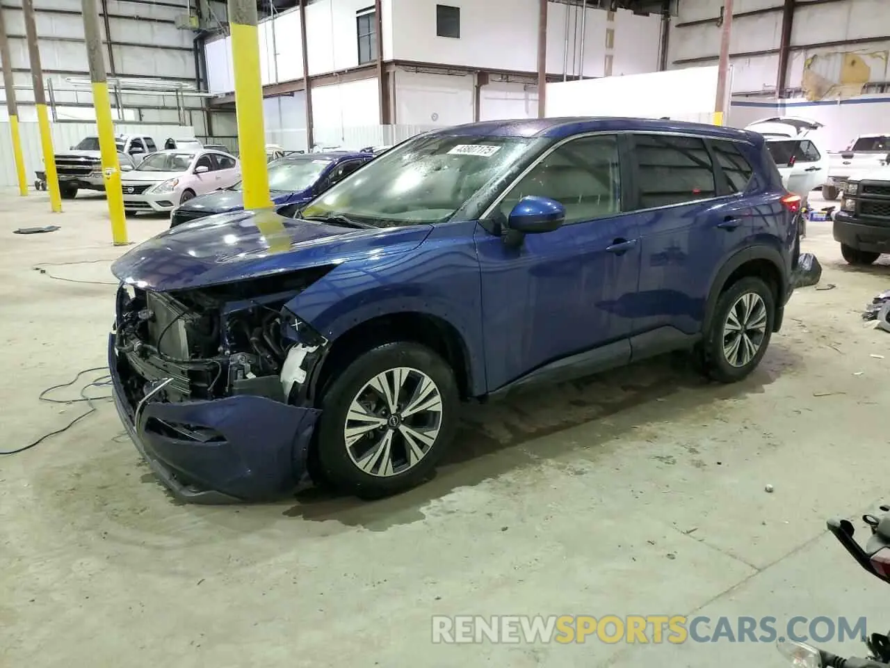 1 fotografías del automóvil dañado JN8BT3BB2NW333647 NISSAN ROGUE 2022