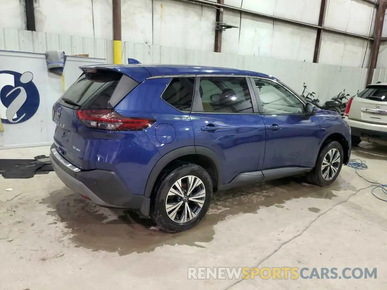 3 fotografías del automóvil dañado JN8BT3BB2NW333647 NISSAN ROGUE 2022