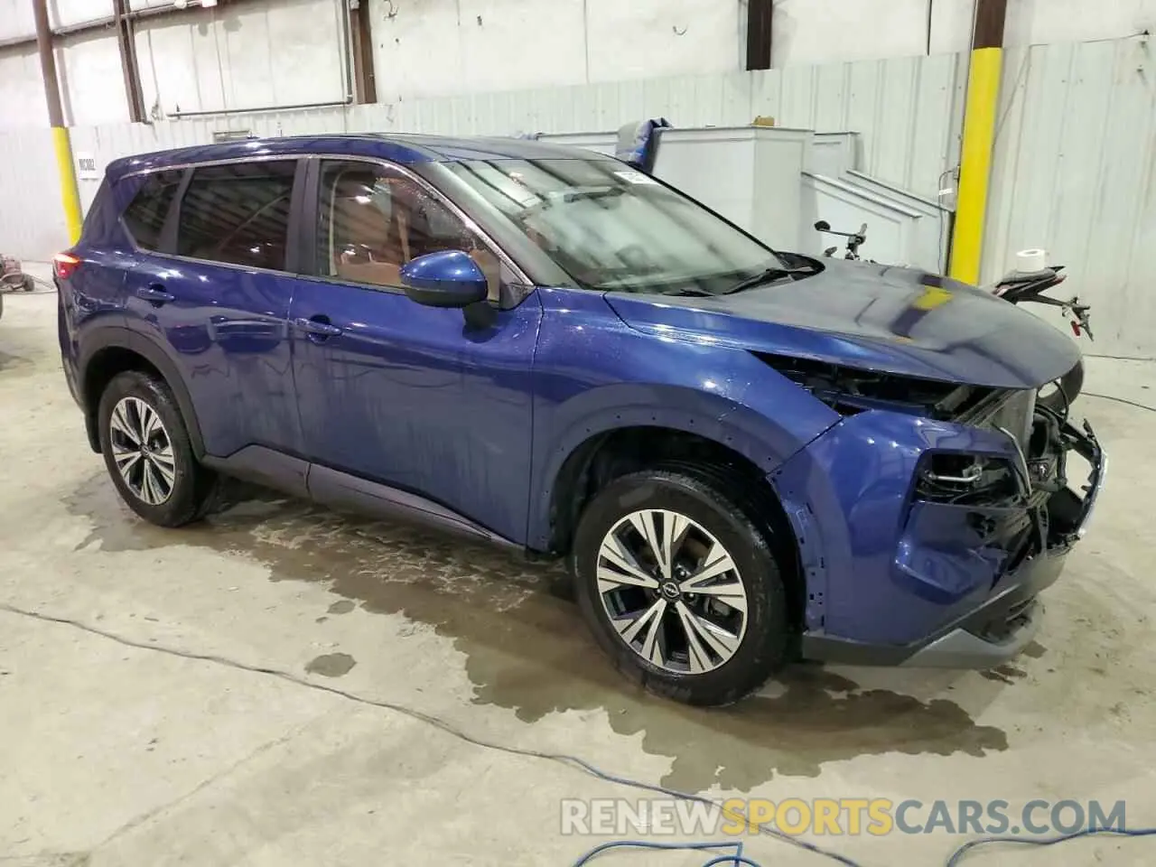 4 fotografías del automóvil dañado JN8BT3BB2NW333647 NISSAN ROGUE 2022