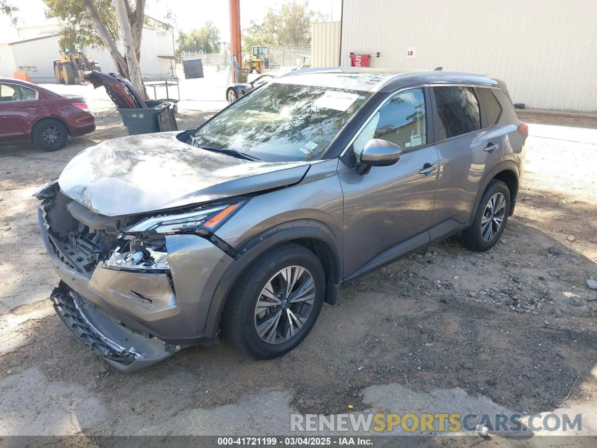 2 fotografías del automóvil dañado JN8BT3BB6NW332940 NISSAN ROGUE 2022