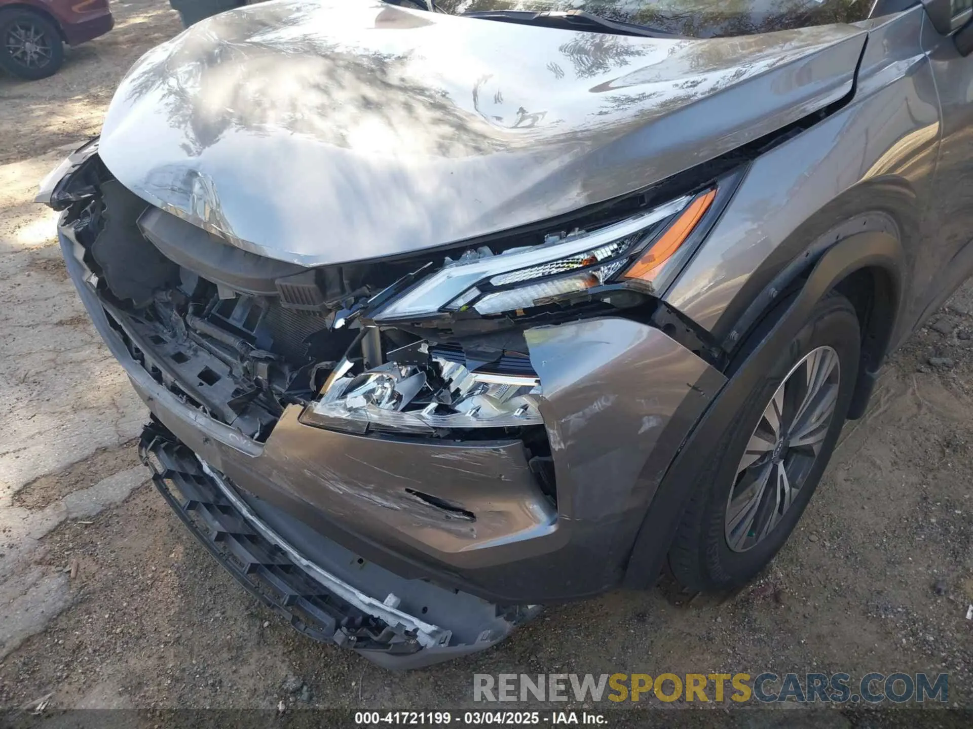 6 fotografías del automóvil dañado JN8BT3BB6NW332940 NISSAN ROGUE 2022