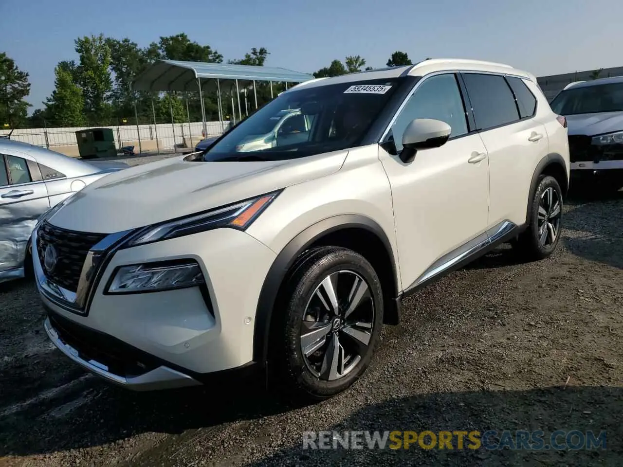1 fotografías del automóvil dañado JN8BT3DC1NW121344 NISSAN ROGUE 2022