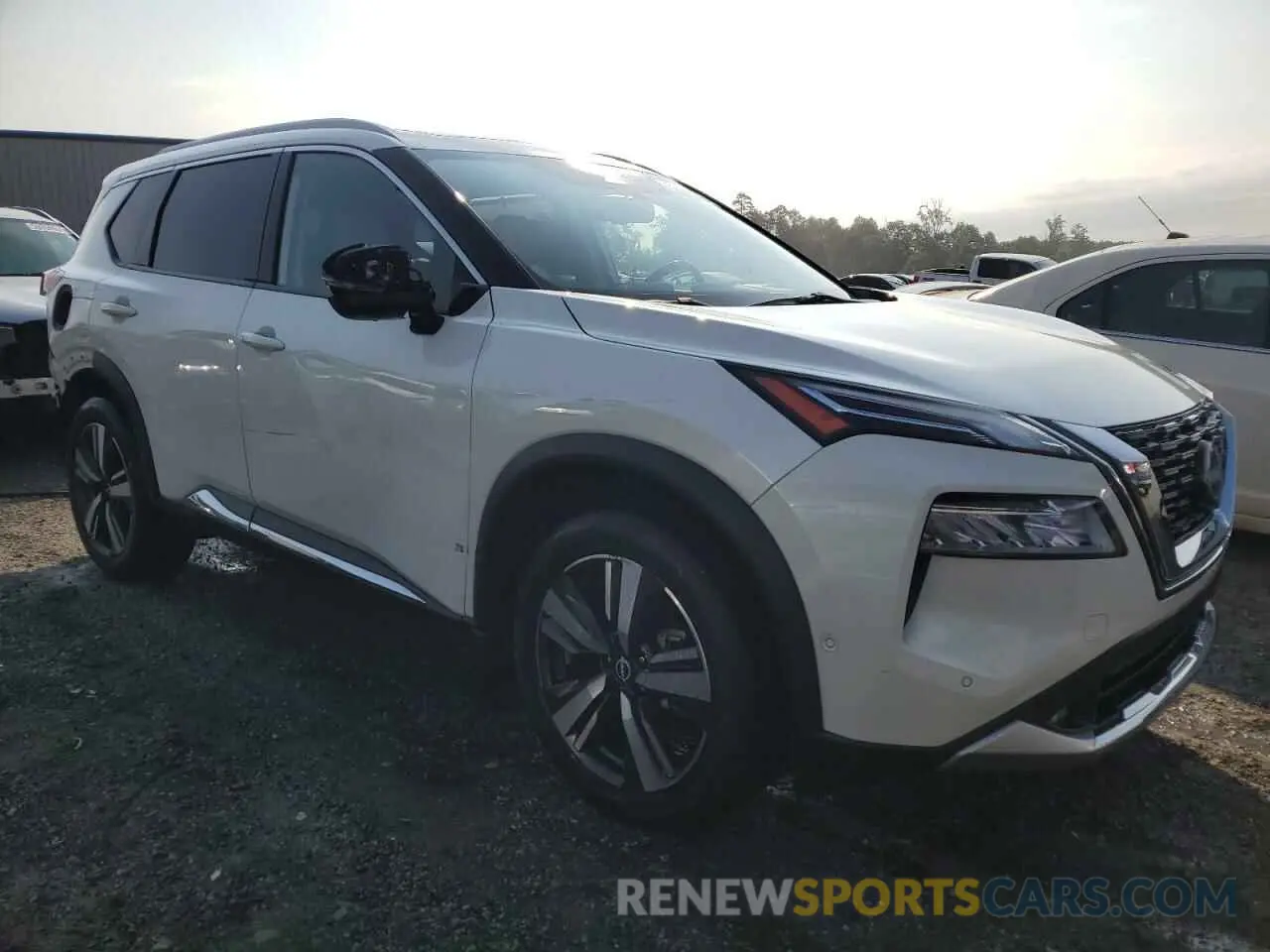 4 fotografías del automóvil dañado JN8BT3DC1NW121344 NISSAN ROGUE 2022