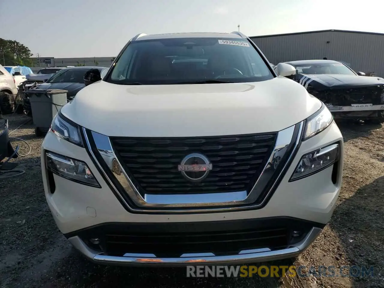 5 fotografías del automóvil dañado JN8BT3DC1NW121344 NISSAN ROGUE 2022
