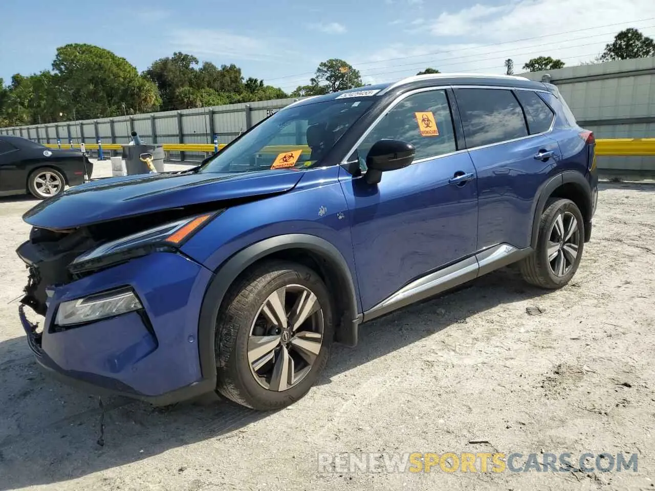 1 fotografías del automóvil dañado JN8BT3DC2NW119716 NISSAN ROGUE 2022