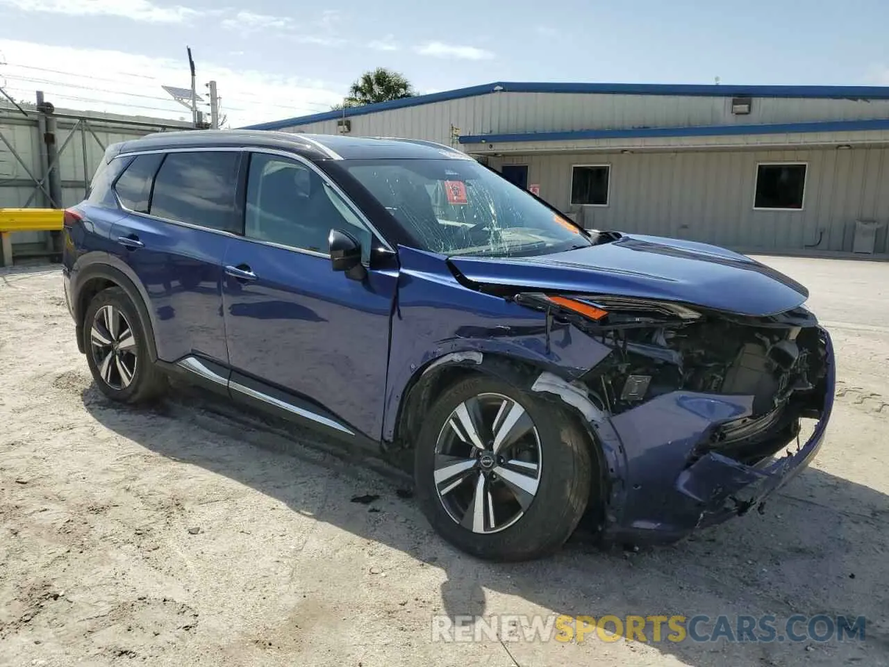 4 fotografías del automóvil dañado JN8BT3DC2NW119716 NISSAN ROGUE 2022