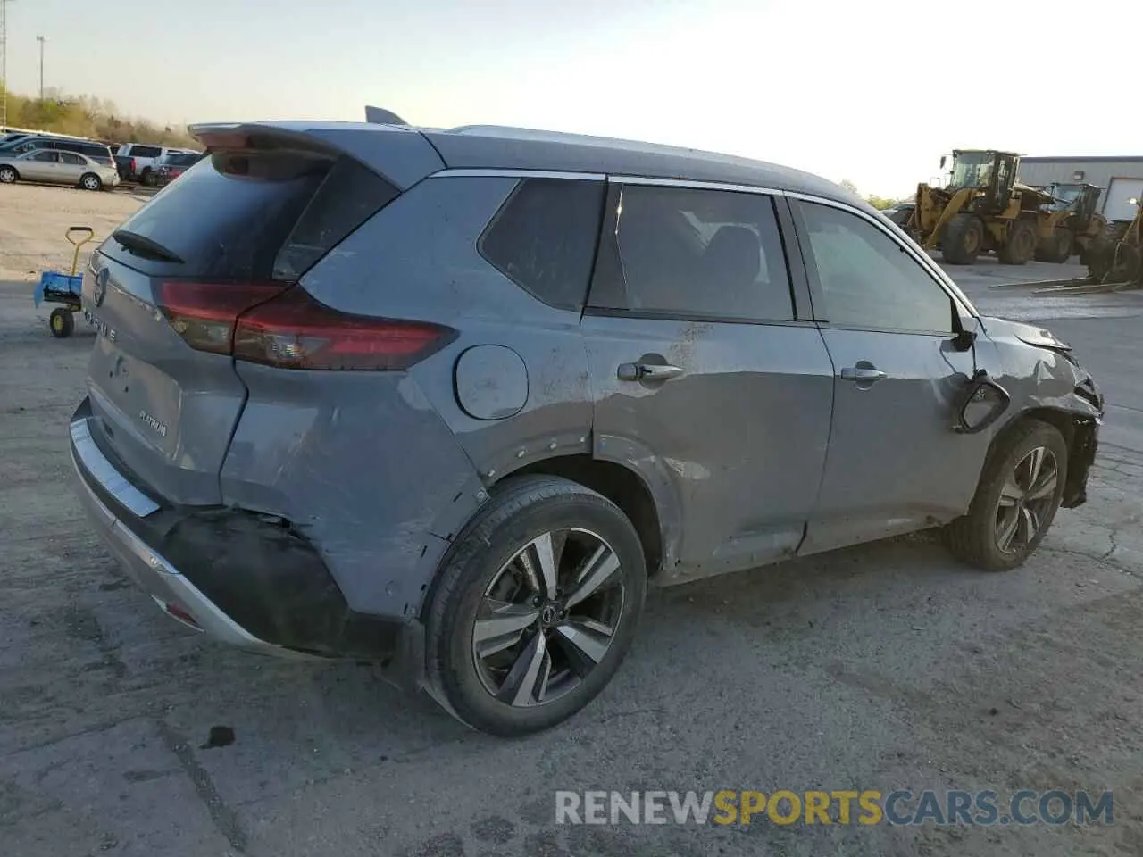 3 fotografías del automóvil dañado JN8BT3DC3NW119837 NISSAN ROGUE 2022