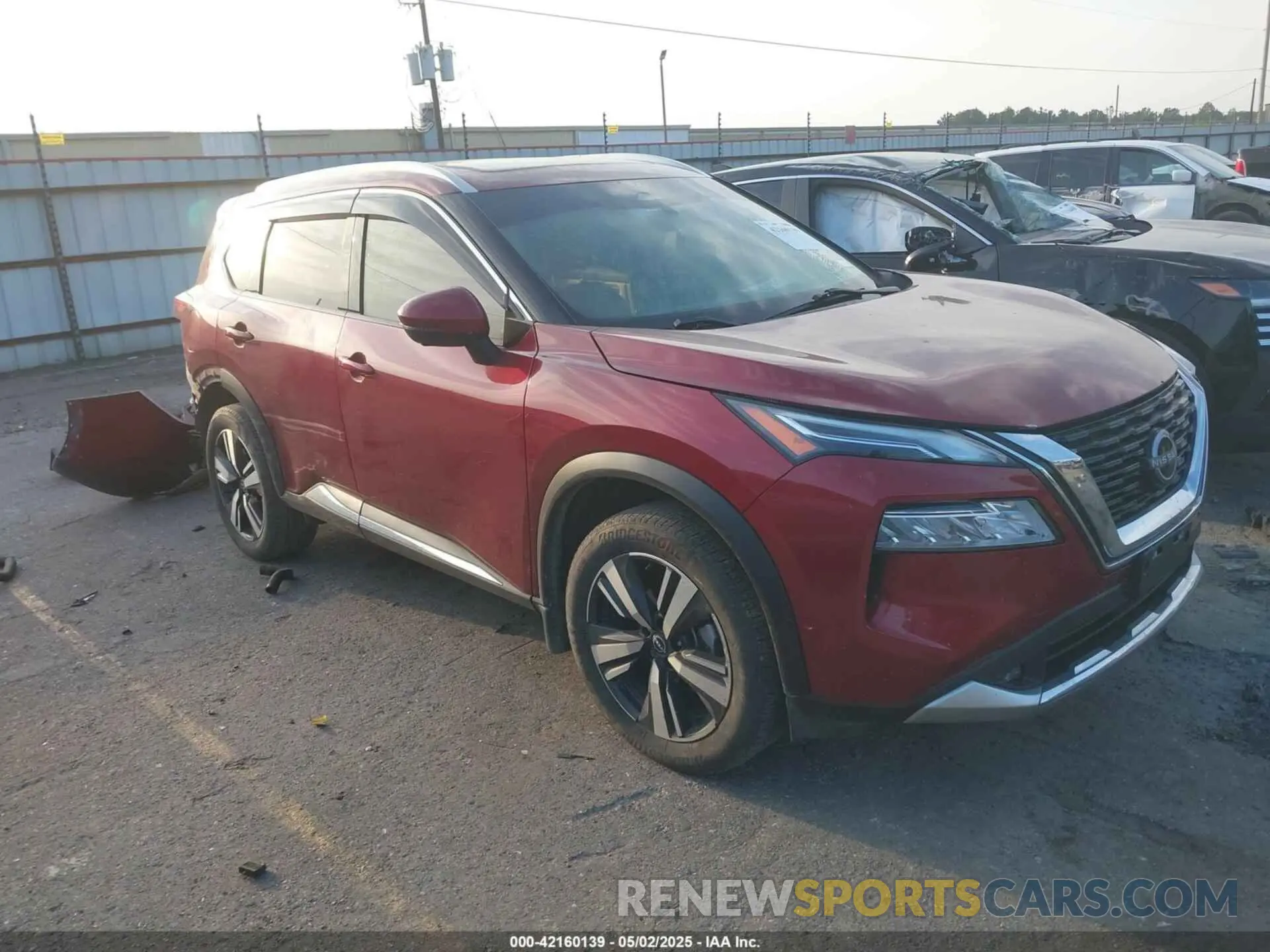 1 fotografías del automóvil dañado JN8BT3DC3NW120437 NISSAN ROGUE 2022