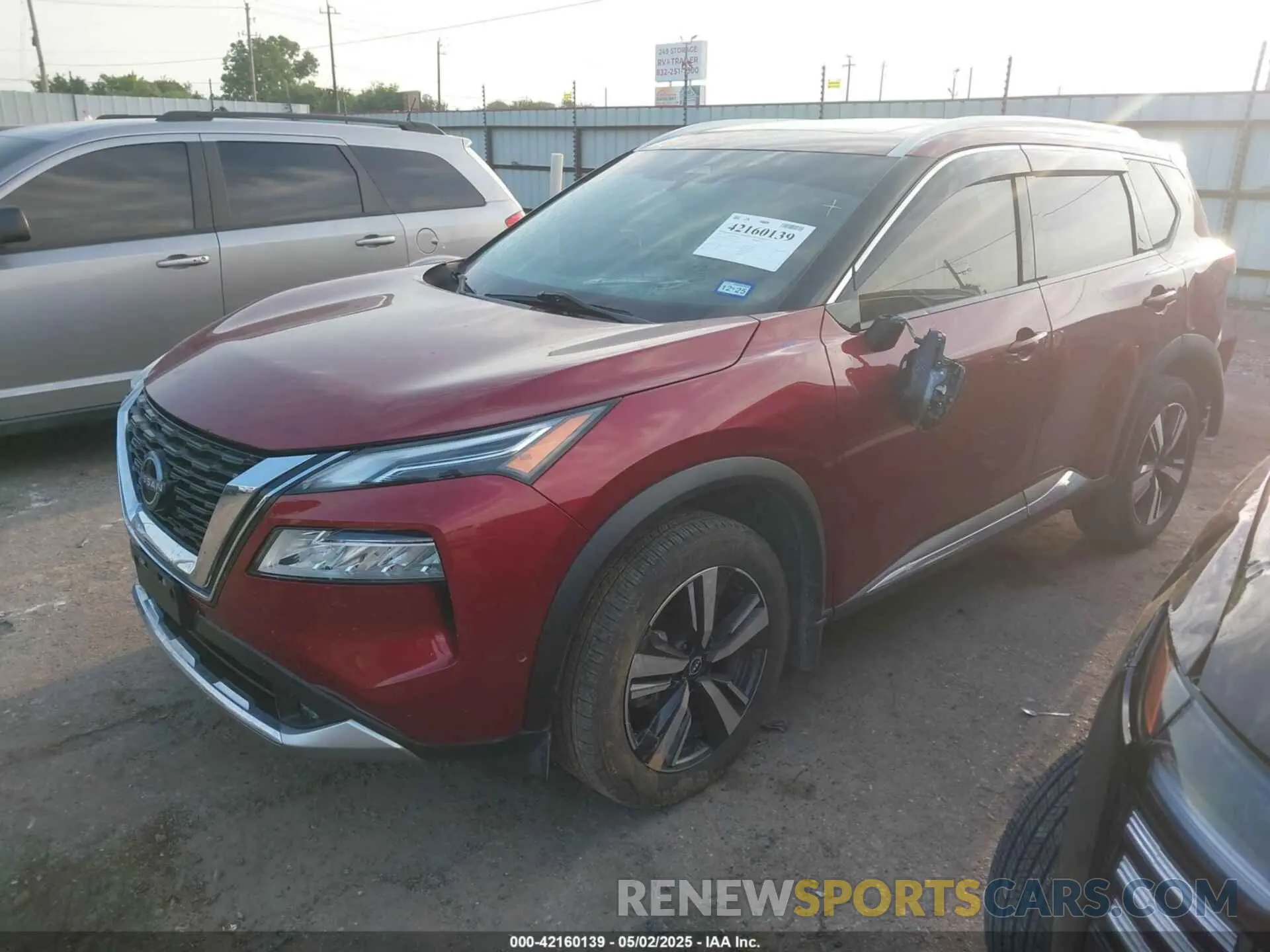 2 fotografías del automóvil dañado JN8BT3DC3NW120437 NISSAN ROGUE 2022