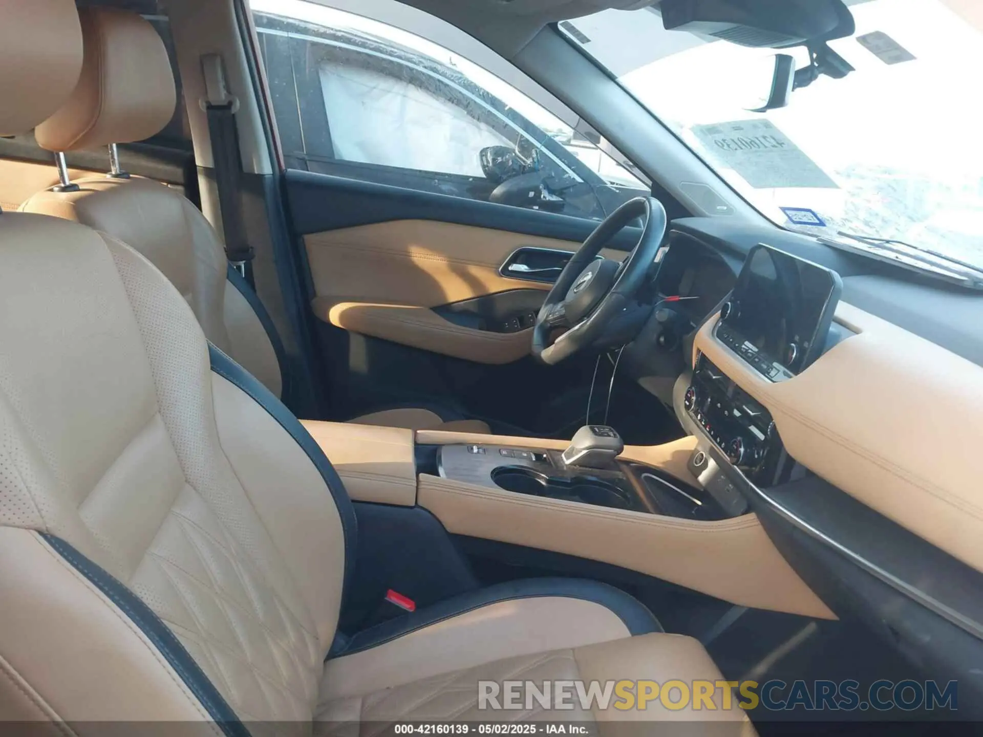 5 fotografías del automóvil dañado JN8BT3DC3NW120437 NISSAN ROGUE 2022
