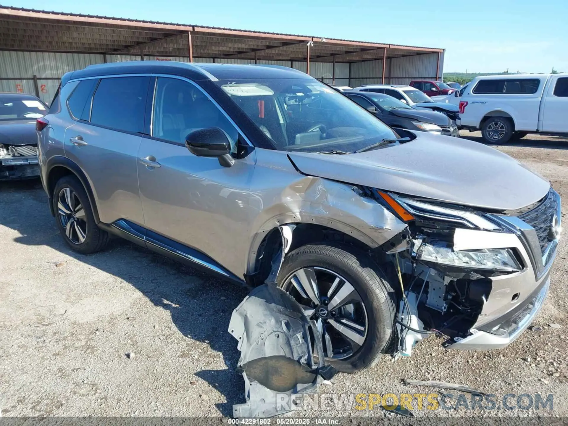 1 fotografías del automóvil dañado JN8BT3DD7NW275131 NISSAN ROGUE 2022