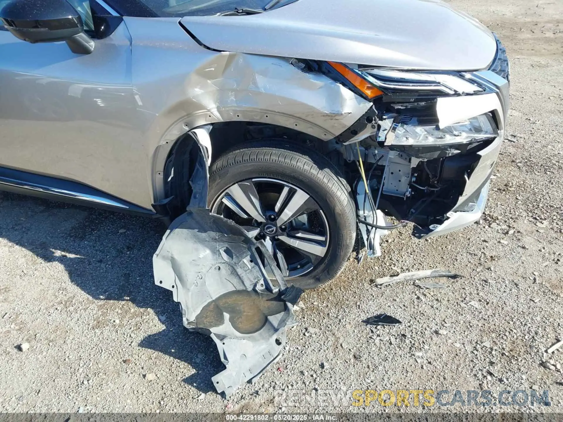 12 fotografías del automóvil dañado JN8BT3DD7NW275131 NISSAN ROGUE 2022