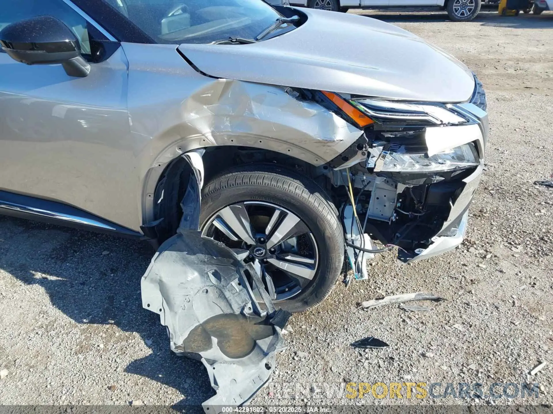 6 fotografías del automóvil dañado JN8BT3DD7NW275131 NISSAN ROGUE 2022