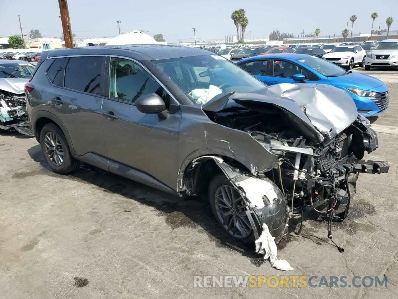 4 fotografías del automóvil dañado 5N1BT3AA0PC849056 NISSAN ROGUE 2023