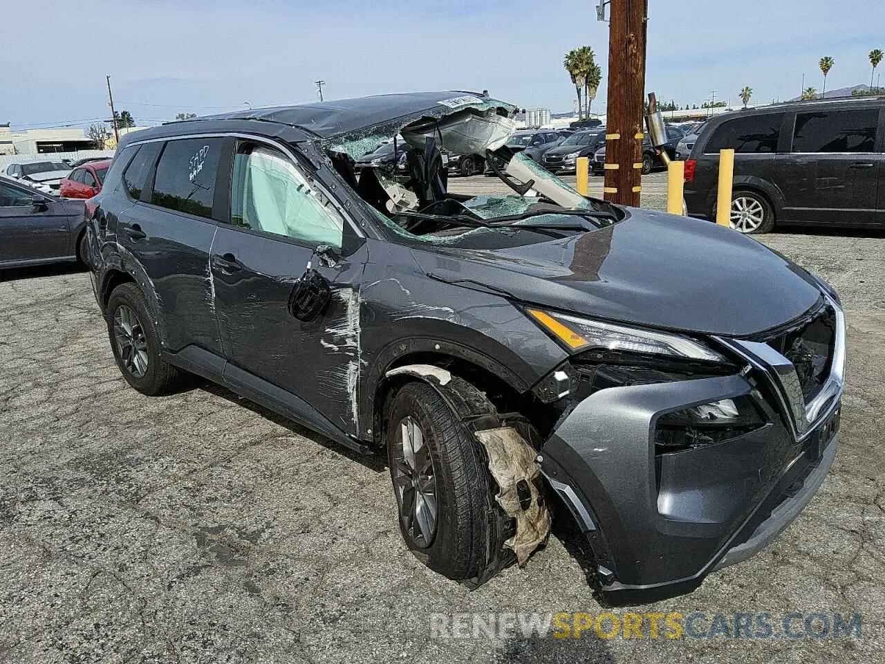 4 fotografías del automóvil dañado 5N1BT3AA1PC849034 NISSAN ROGUE 2023