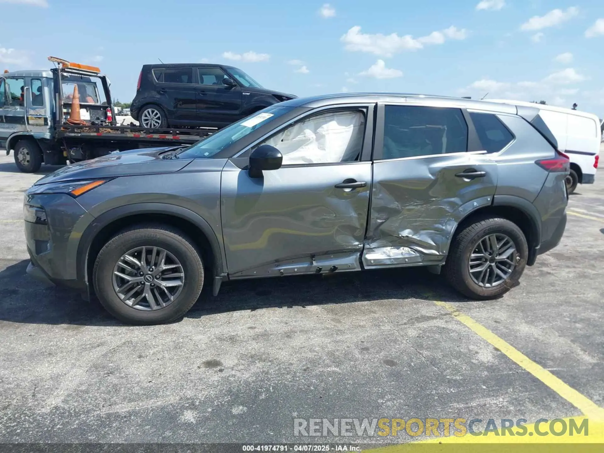 6 fotografías del automóvil dañado 5N1BT3AA1PC882700 NISSAN ROGUE 2023