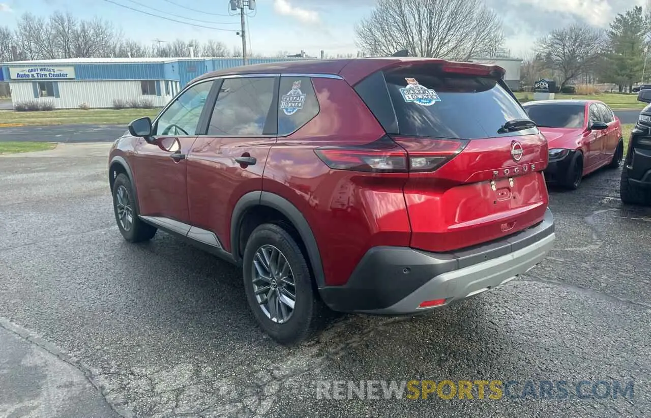 3 fotografías del automóvil dañado 5N1BT3AA2PC790611 NISSAN ROGUE 2023