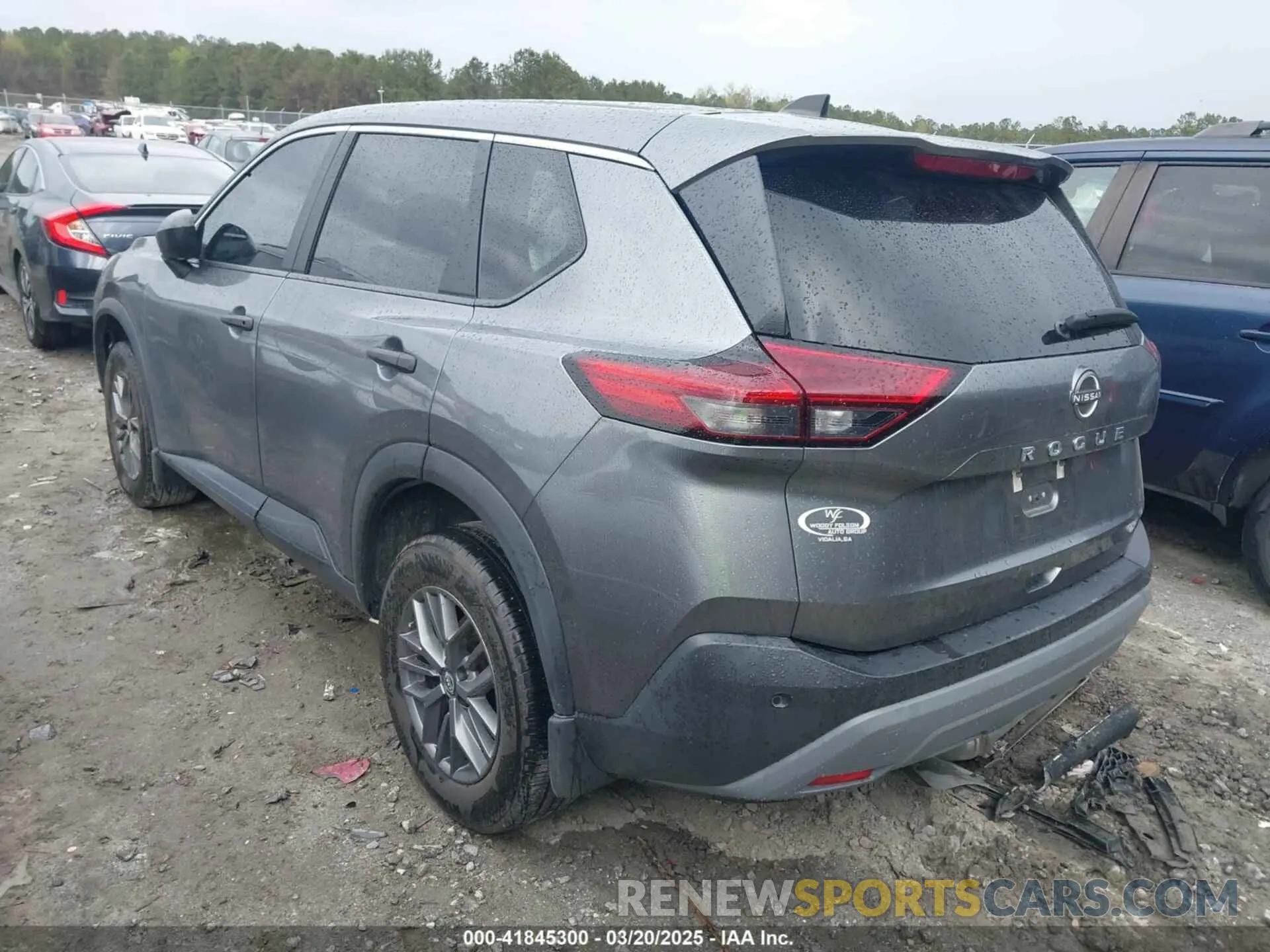 3 fotografías del automóvil dañado 5N1BT3AA3PC772232 NISSAN ROGUE 2023