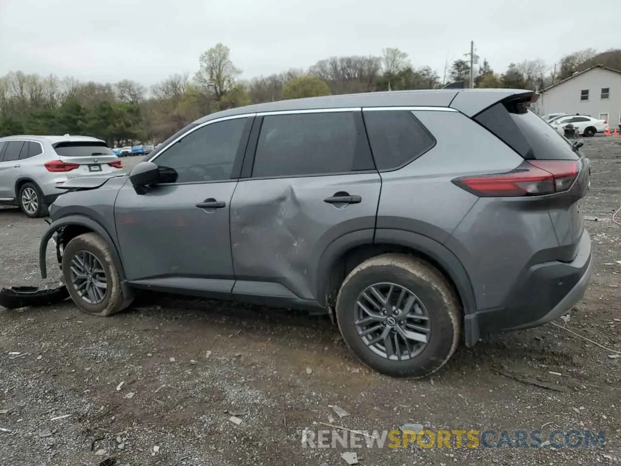 2 fotografías del automóvil dañado 5N1BT3AA3PC784106 NISSAN ROGUE 2023