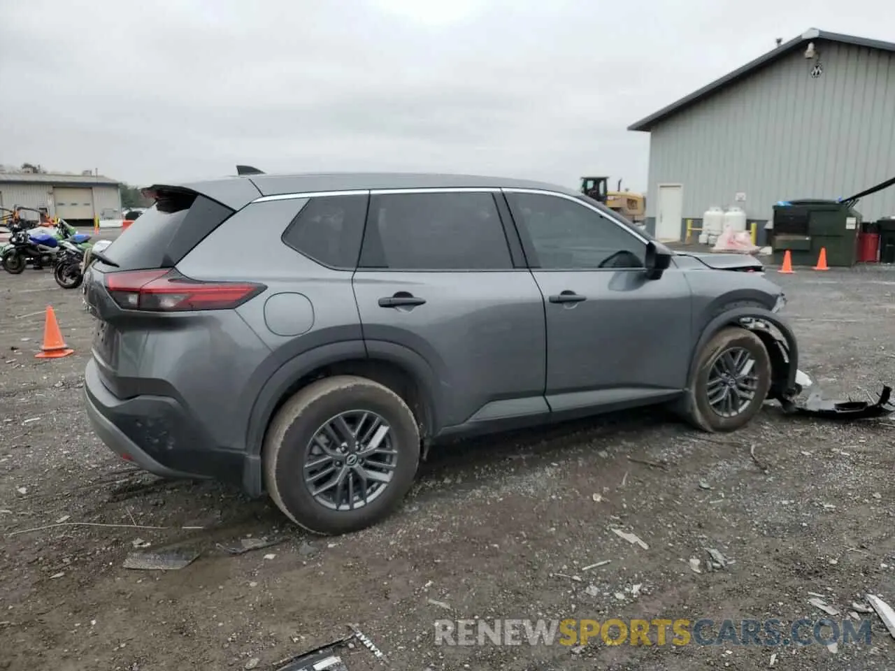 3 fotografías del automóvil dañado 5N1BT3AA3PC784106 NISSAN ROGUE 2023