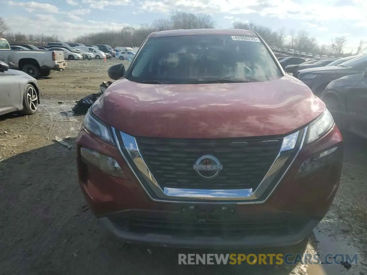5 fotografías del automóvil dañado 5N1BT3AA3PC945621 NISSAN ROGUE 2023
