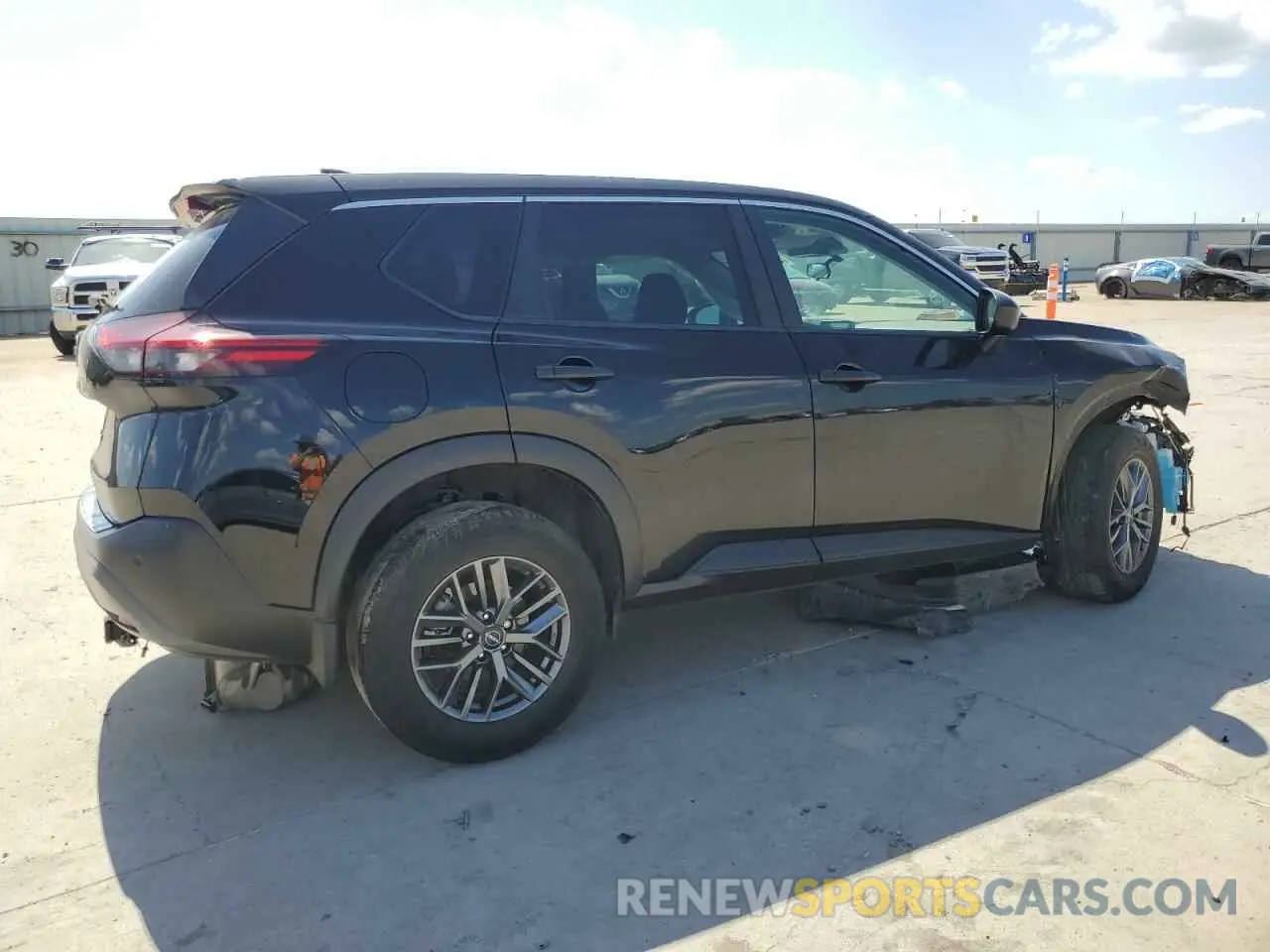 3 fotografías del automóvil dañado 5N1BT3AA4PC804573 NISSAN ROGUE 2023