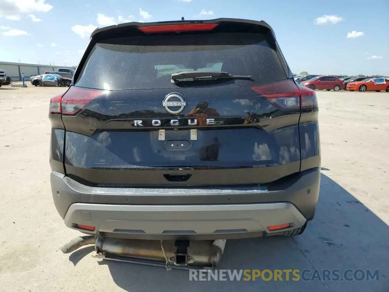 6 fotografías del automóvil dañado 5N1BT3AA4PC804573 NISSAN ROGUE 2023