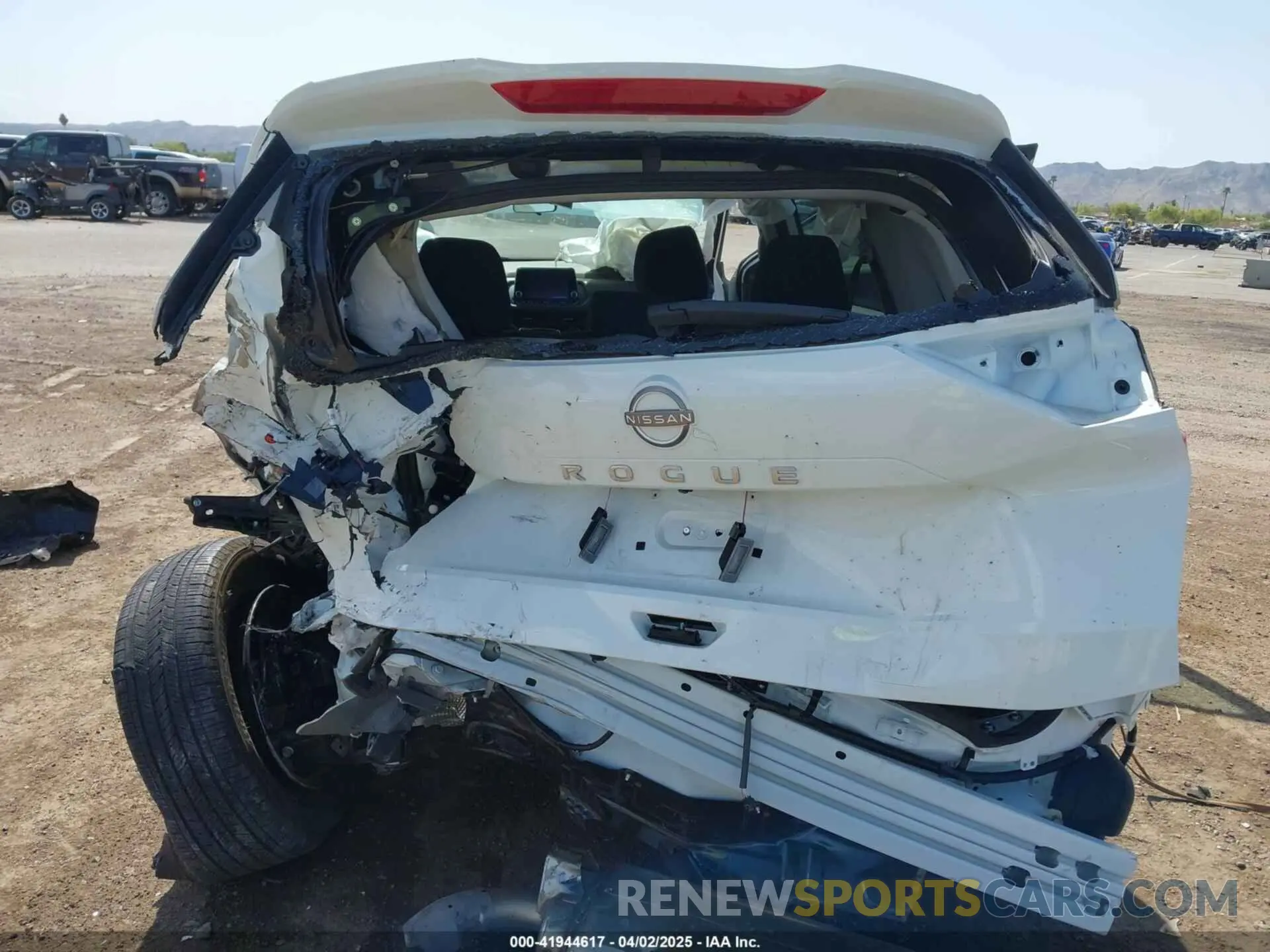 6 fotografías del automóvil dañado 5N1BT3AA4PC889365 NISSAN ROGUE 2023