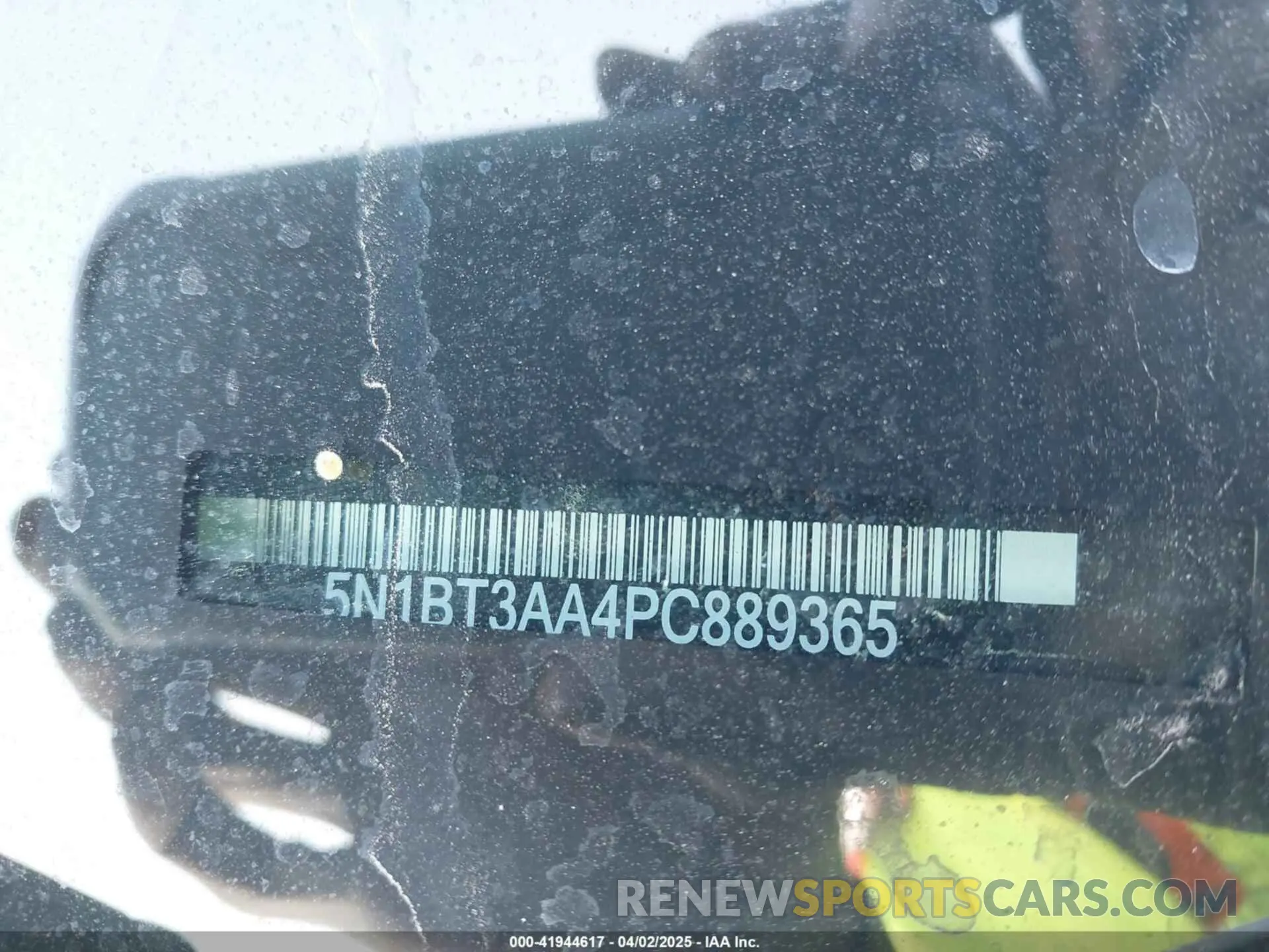 9 fotografías del automóvil dañado 5N1BT3AA4PC889365 NISSAN ROGUE 2023