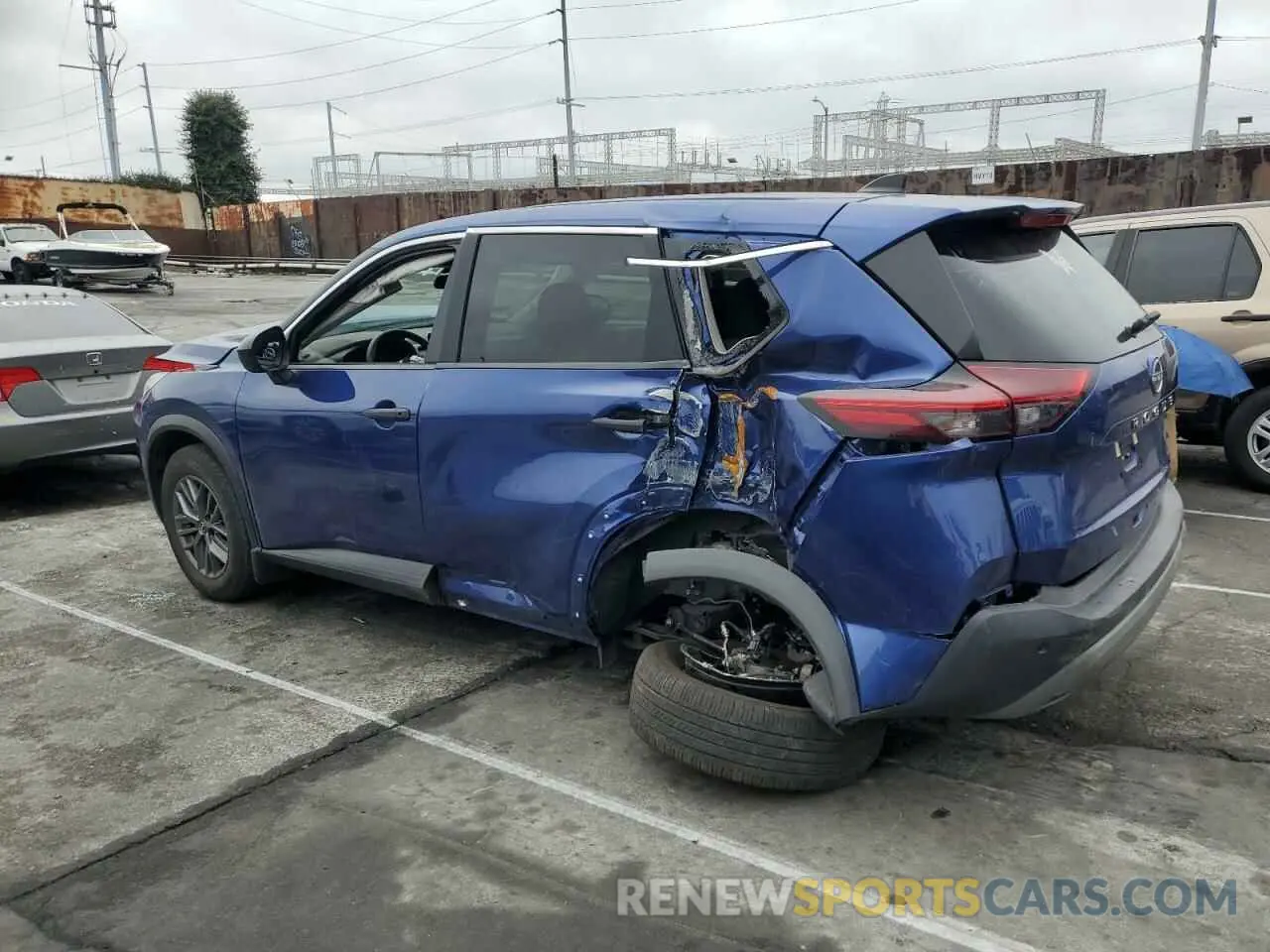 2 fotografías del automóvil dañado 5N1BT3AA5PC766822 NISSAN ROGUE 2023