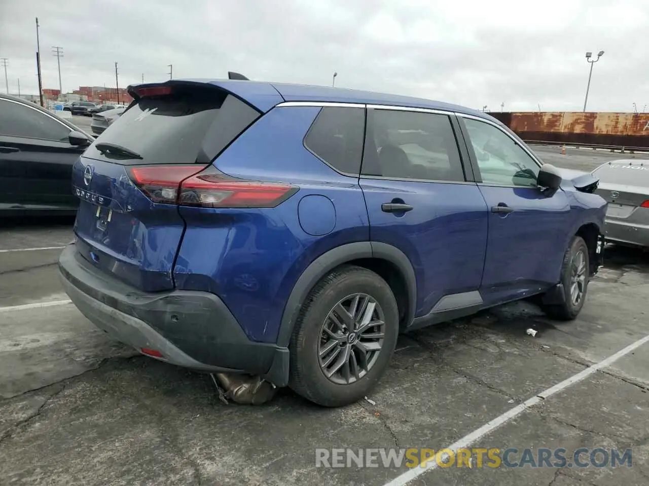 3 fotografías del automóvil dañado 5N1BT3AA5PC766822 NISSAN ROGUE 2023