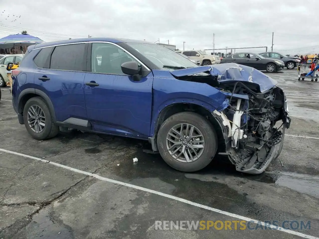 4 fotografías del automóvil dañado 5N1BT3AA5PC766822 NISSAN ROGUE 2023