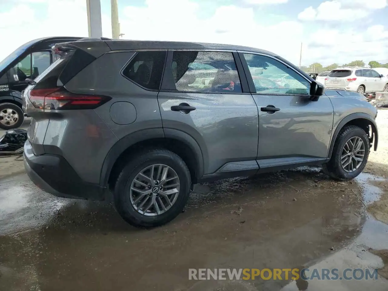 3 fotografías del automóvil dañado 5N1BT3AA5PC870890 NISSAN ROGUE 2023