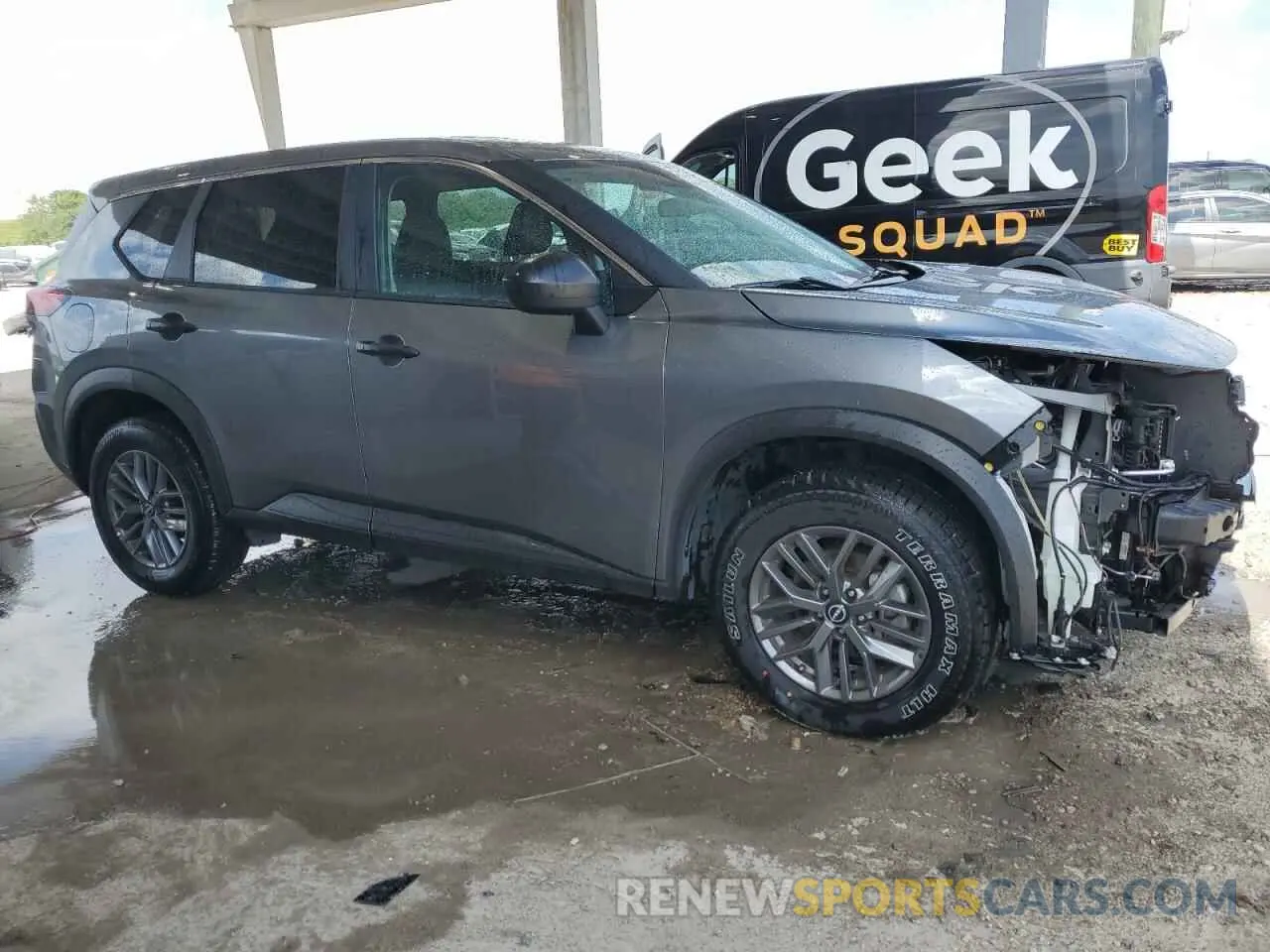 4 fotografías del automóvil dañado 5N1BT3AA5PC870890 NISSAN ROGUE 2023