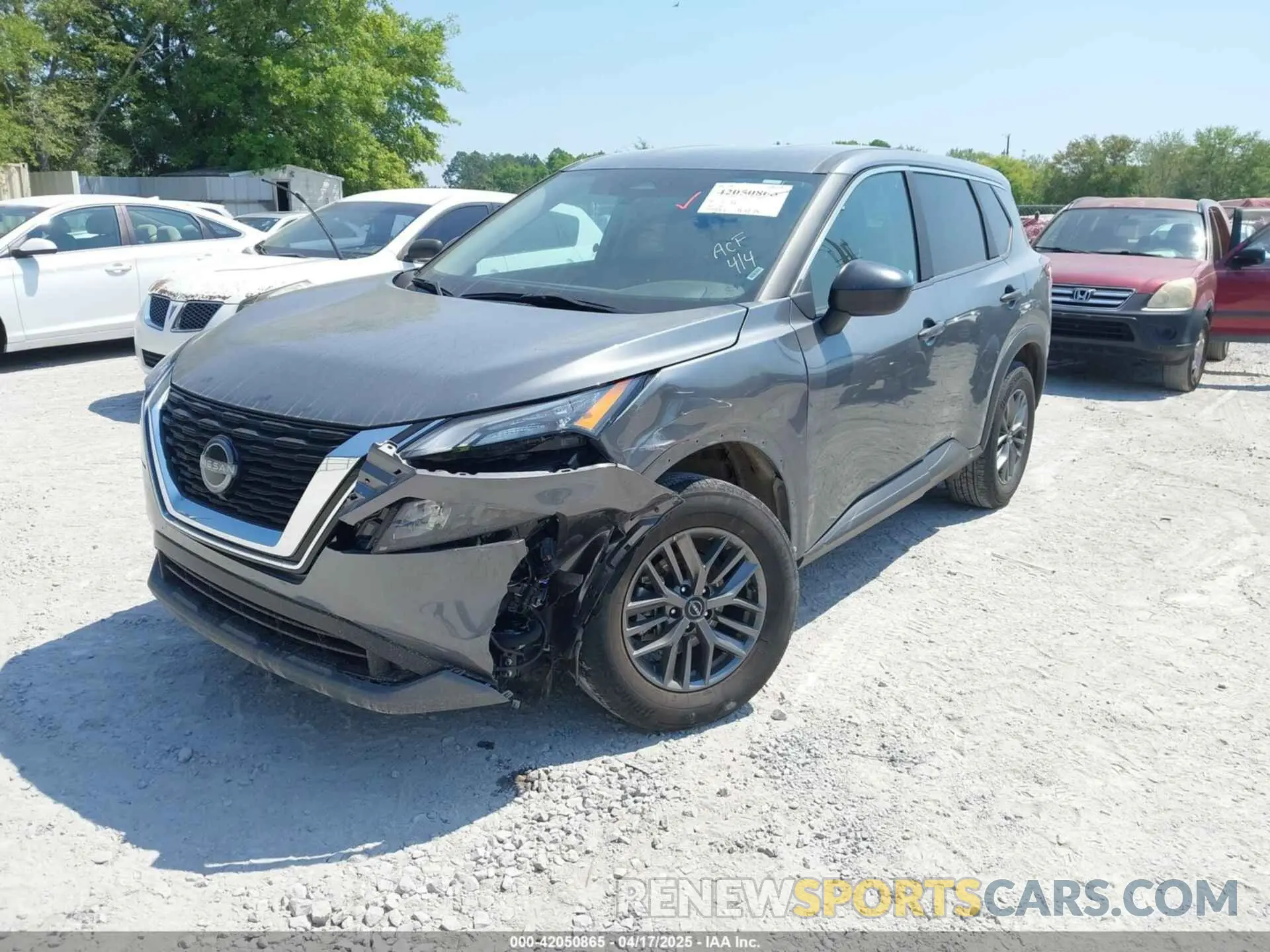 2 fotografías del automóvil dañado 5N1BT3AA5PC896115 NISSAN ROGUE 2023