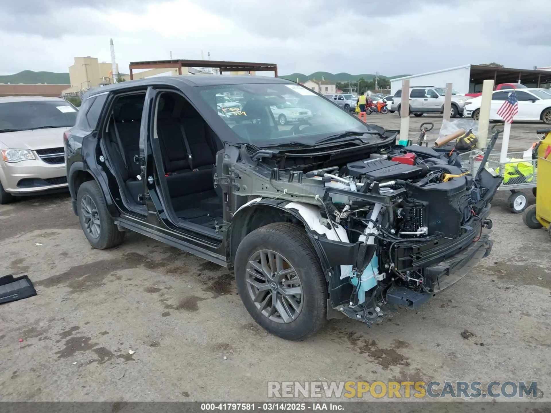 1 fotografías del automóvil dañado 5N1BT3AA6PC914864 NISSAN ROGUE 2023