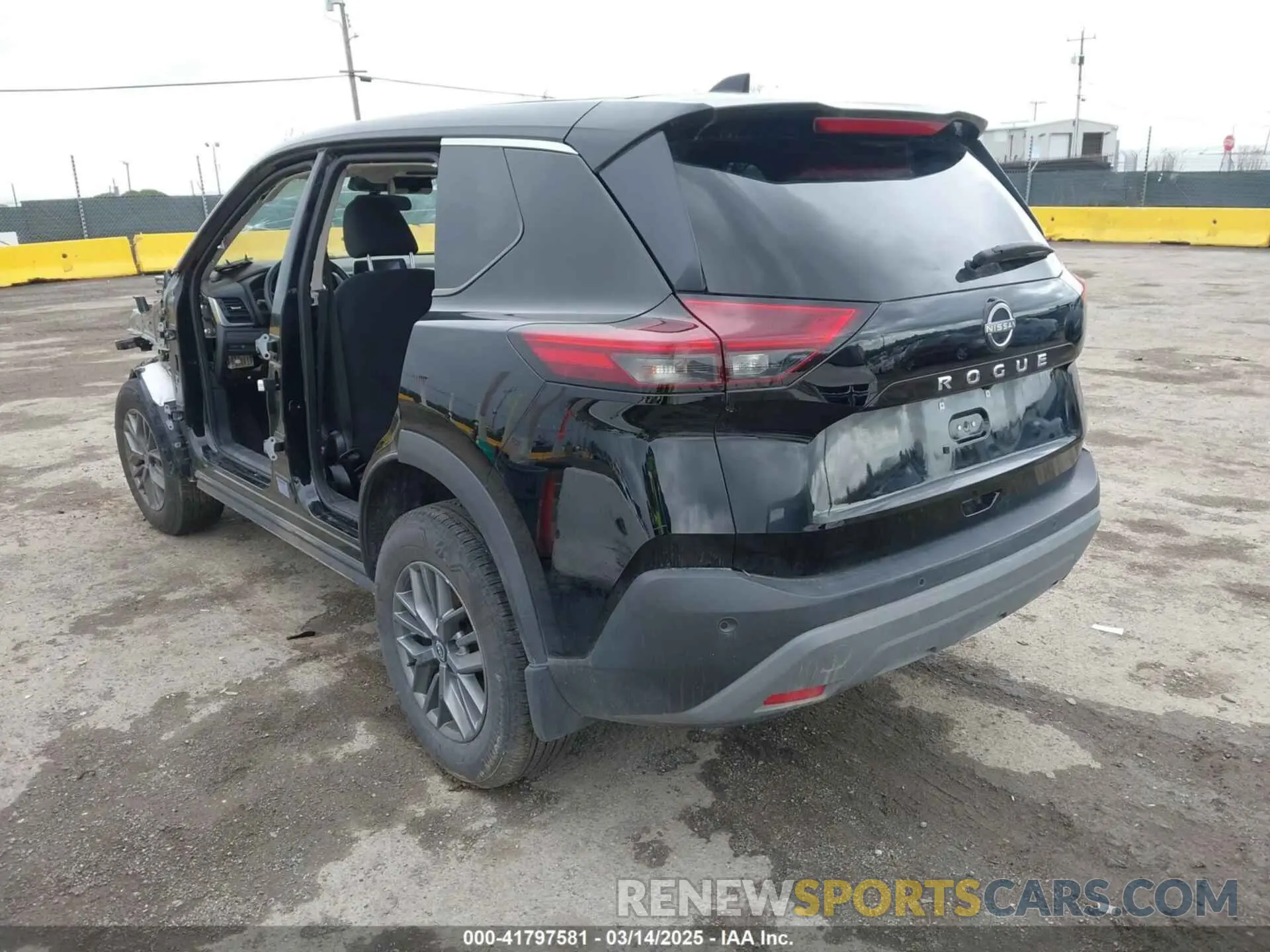 3 fotografías del automóvil dañado 5N1BT3AA6PC914864 NISSAN ROGUE 2023