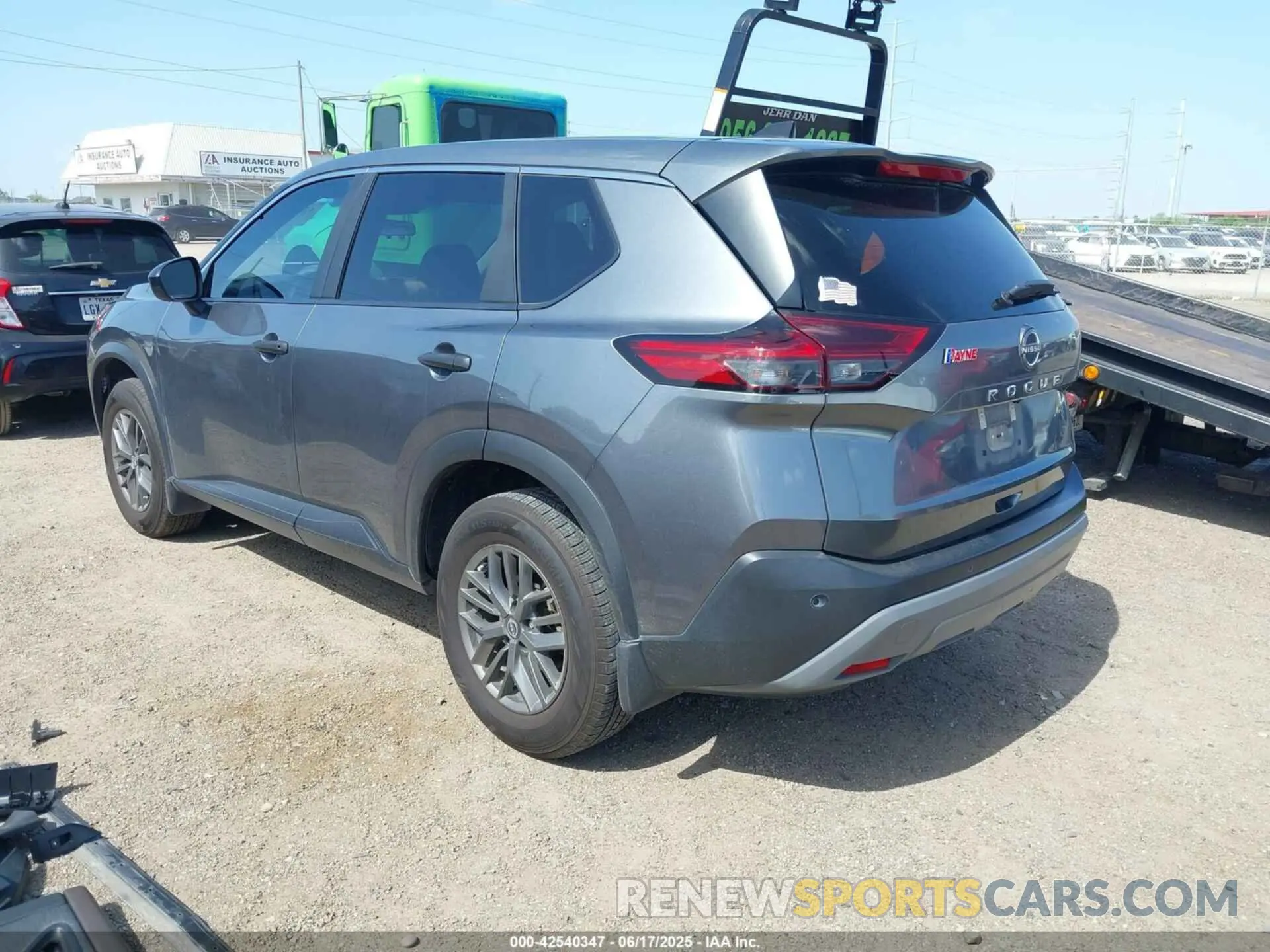 3 fotografías del automóvil dañado 5N1BT3AA7PC762920 NISSAN ROGUE 2023