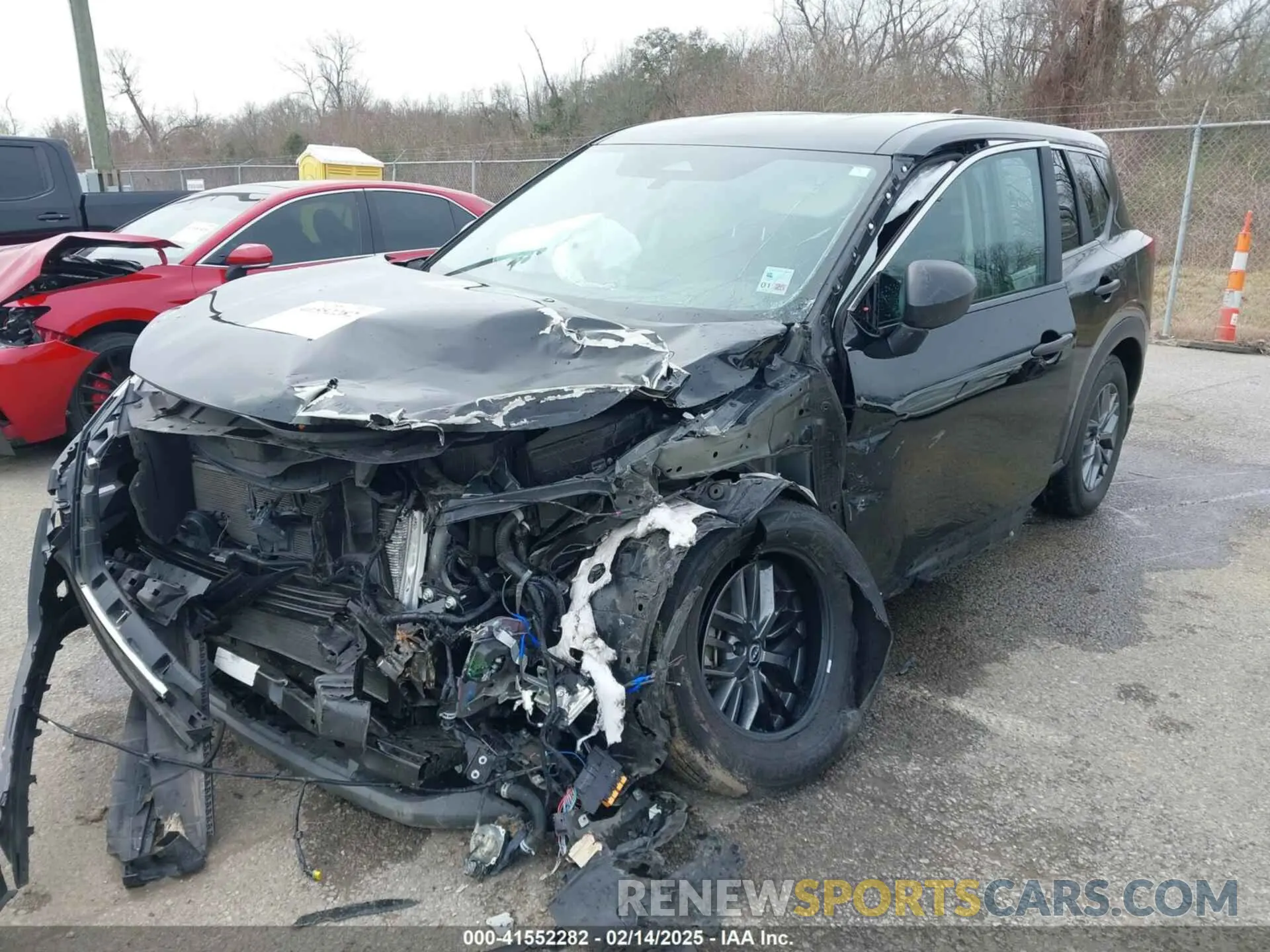 2 fotografías del automóvil dañado 5N1BT3AA7PC765364 NISSAN ROGUE 2023