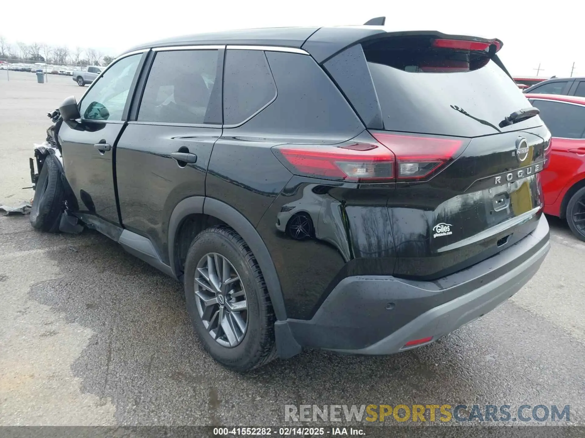3 fotografías del automóvil dañado 5N1BT3AA7PC765364 NISSAN ROGUE 2023