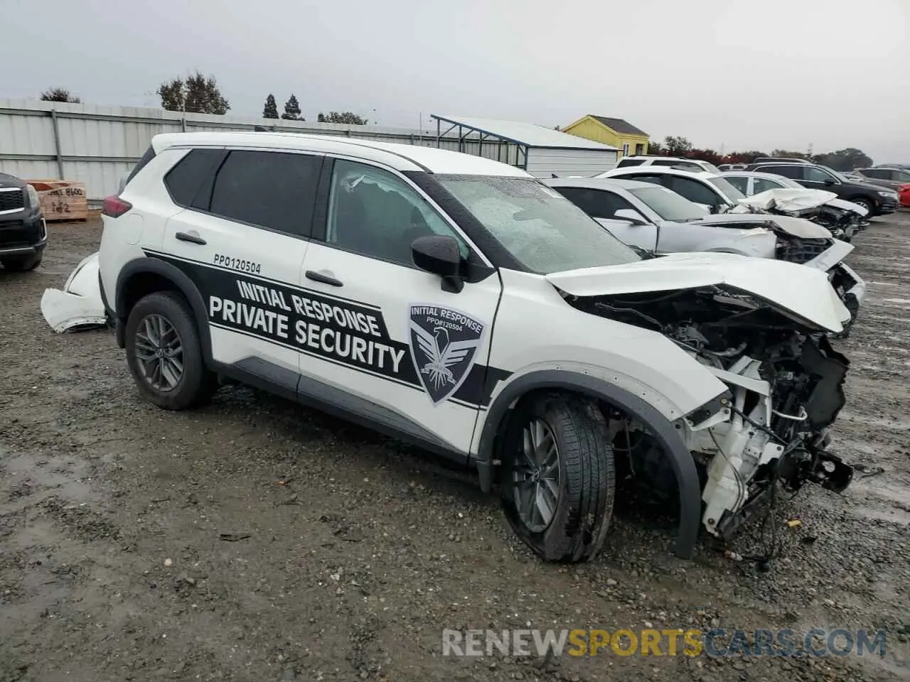 4 fotografías del automóvil dañado 5N1BT3AA7PC808326 NISSAN ROGUE 2023