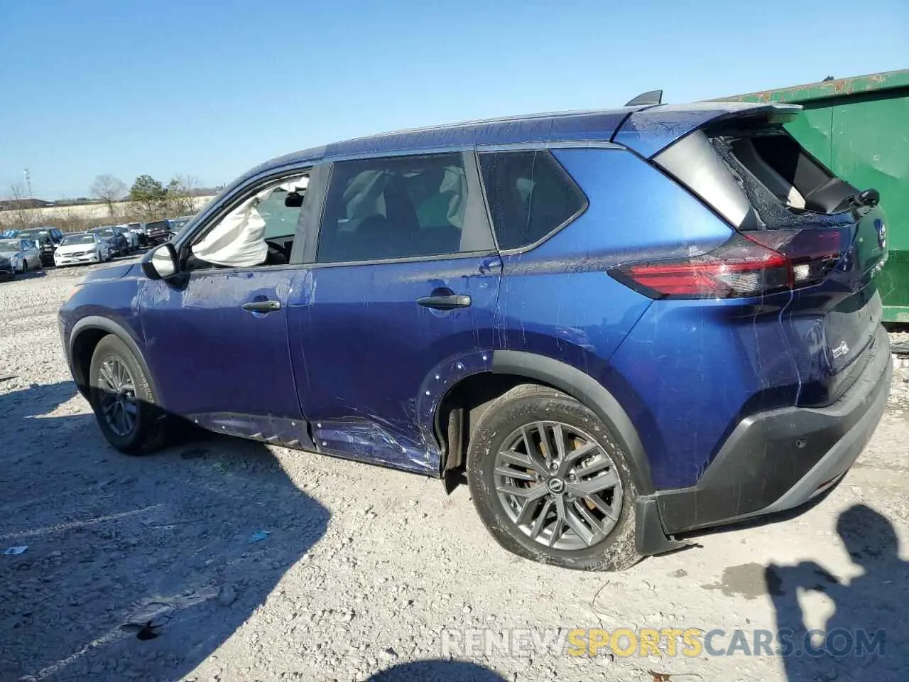 2 fotografías del automóvil dañado 5N1BT3AA7PC942947 NISSAN ROGUE 2023