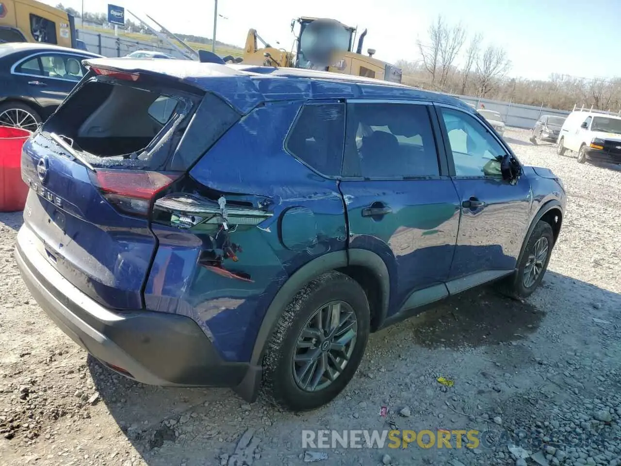 3 fotografías del automóvil dañado 5N1BT3AA7PC942947 NISSAN ROGUE 2023