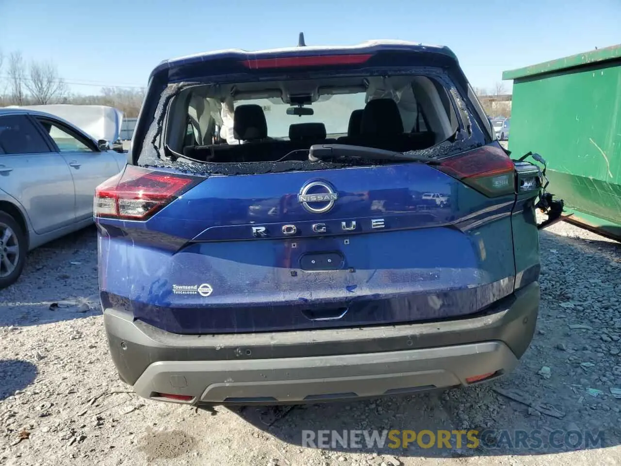 6 fotografías del automóvil dañado 5N1BT3AA7PC942947 NISSAN ROGUE 2023
