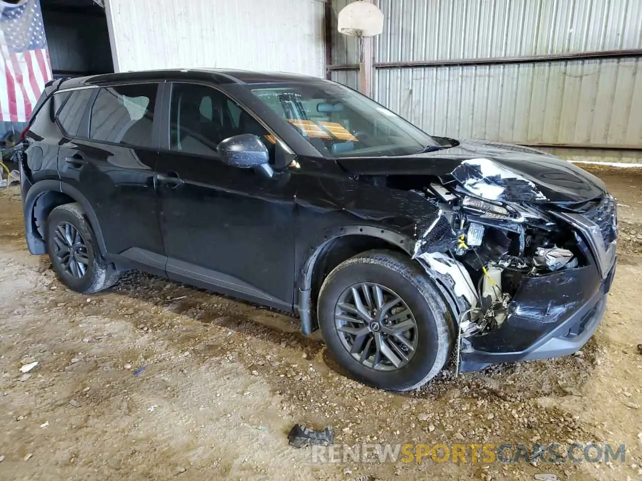 4 fotografías del automóvil dañado 5N1BT3AA8PC804334 NISSAN ROGUE 2023
