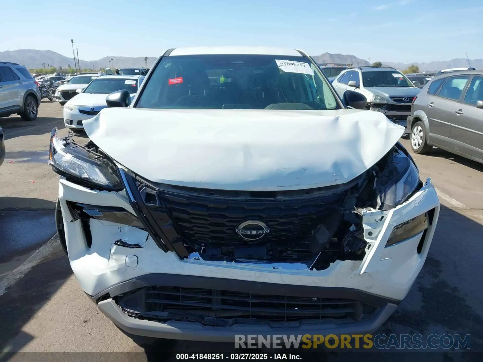 12 fotografías del automóvil dañado 5N1BT3AA8PC837043 NISSAN ROGUE 2023