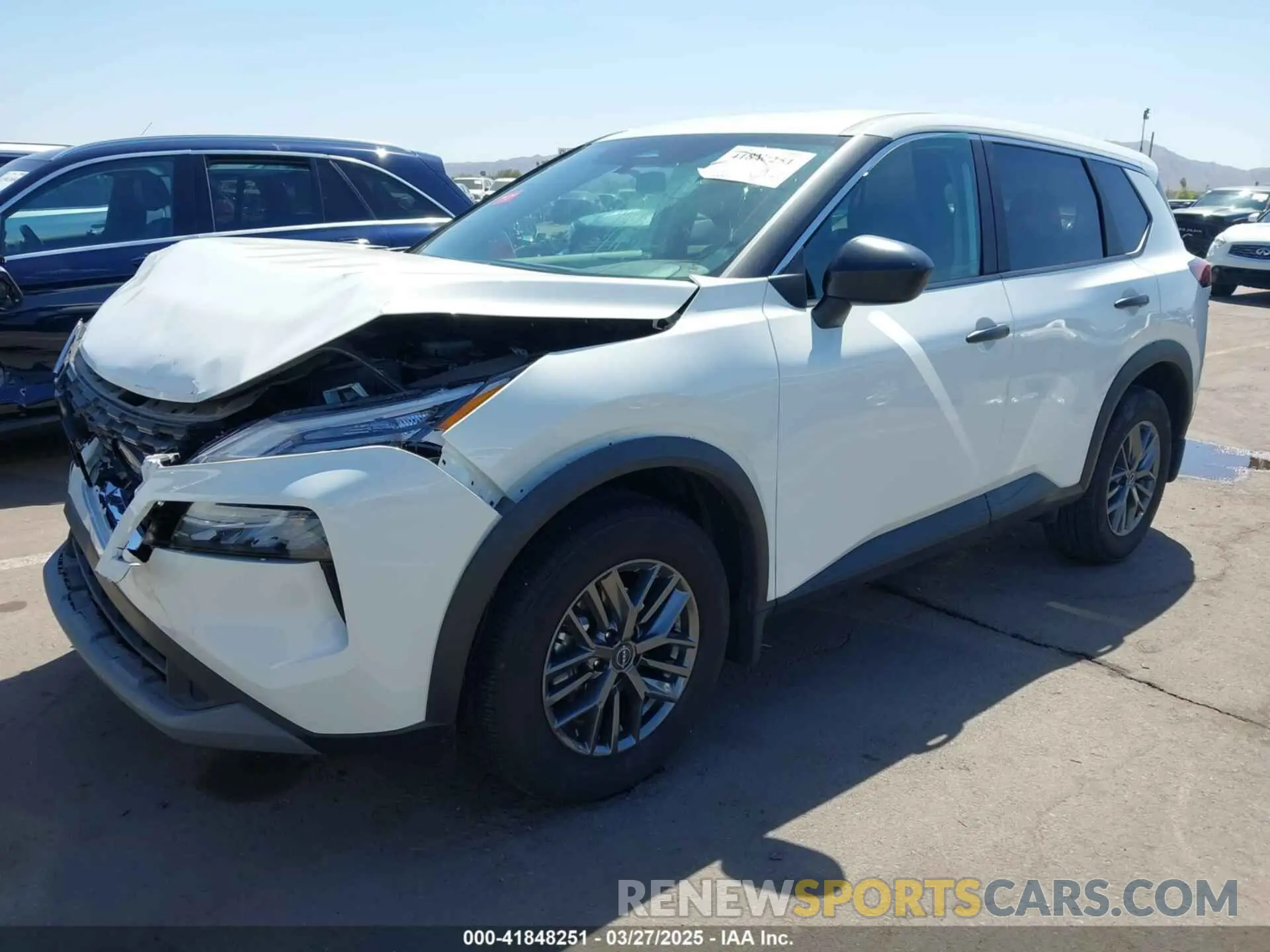 2 fotografías del automóvil dañado 5N1BT3AA8PC837043 NISSAN ROGUE 2023