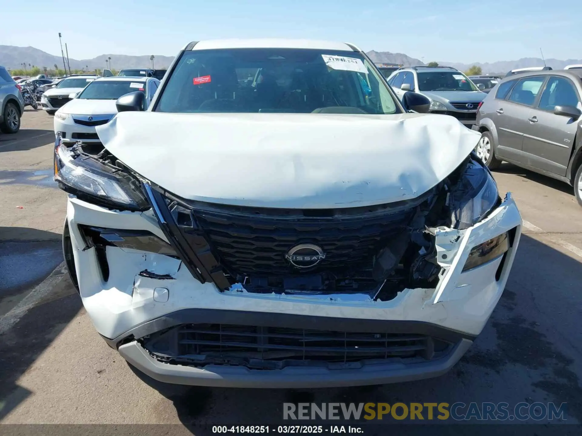 6 fotografías del automóvil dañado 5N1BT3AA8PC837043 NISSAN ROGUE 2023
